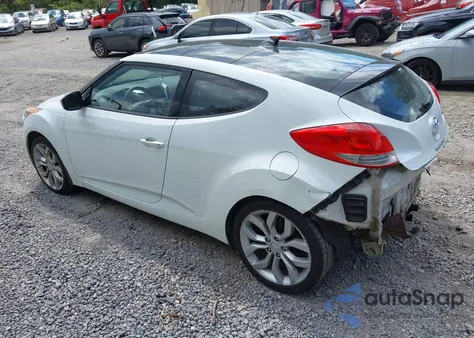 2013 Hyundai Veloster Base W/Gray из США, поврежденный, VIN KMHTC6AD3DU172221